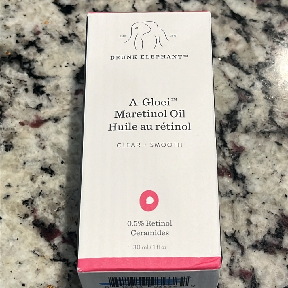 Drunk Elephant A-Glo Retinol Oil New In Box! 1oz.